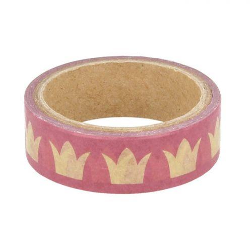 Masking tape 5 m x 1,5 cm - Couronnes Masking tape 5 m x 1,5 cm - Couronnes