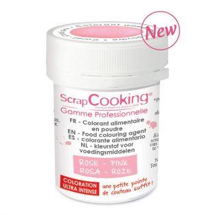 Colorant alimentaire en poudre rose poudré 5 g