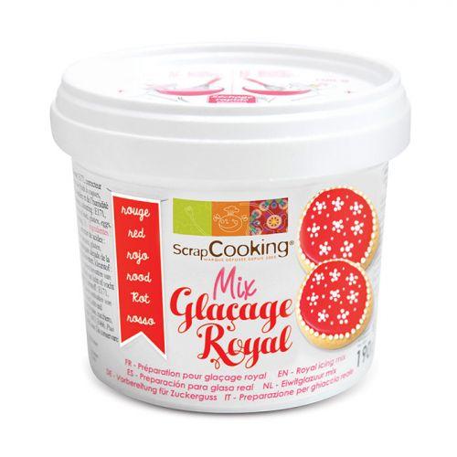 Royal icing mix 190 g - Red Royal icing mix 190 g - Red