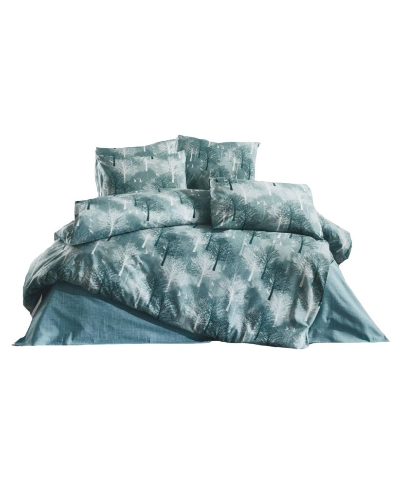 Parure de lit TREE 240 x 220 cm - Vert Parure de lit TREE 240 x 220 cm - Vert