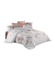 Parure de lit LIYA 240 x 220 cm - Blanc