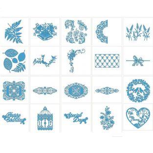 20 motifs dentelle Brother ScanNCut (2)