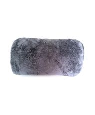 Grand plaid uni 200 x 220 cm - Gris