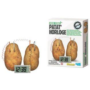 Juego educativo científico - Reloj de patata