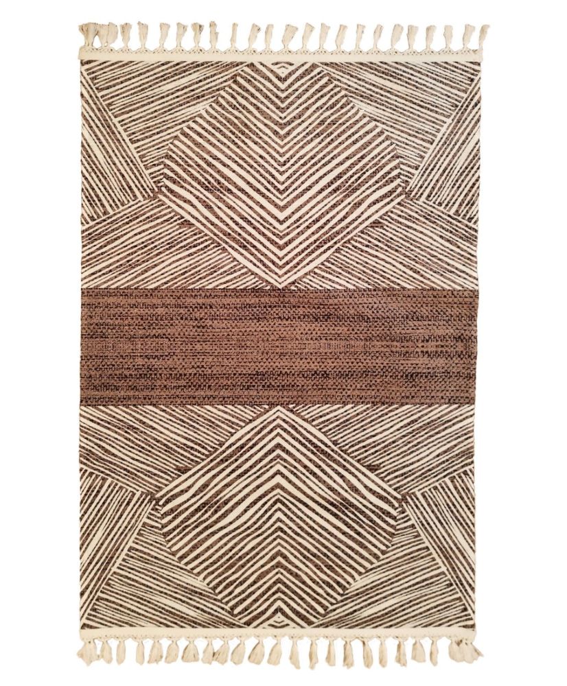 Tapis de salon TINGHIR 300 x 400 cm - Marron Tapis de salon TINGHIR 300 x 400 cm - Marron