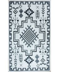 Tapis d'intérieur Berbère 80 x 150 cm - Argenté