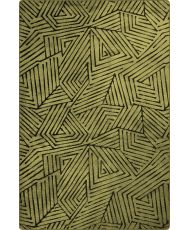 Tapis de couloir VERA Vague 80 x 150 cm - Vert