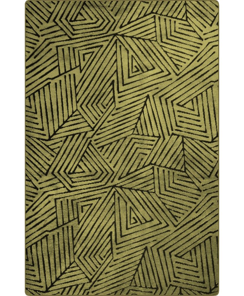 Tapis de couloir VERA Vague 80 x 150 cm - Vert Tapis de couloir VERA Vague 80 x 150 cm - Vert