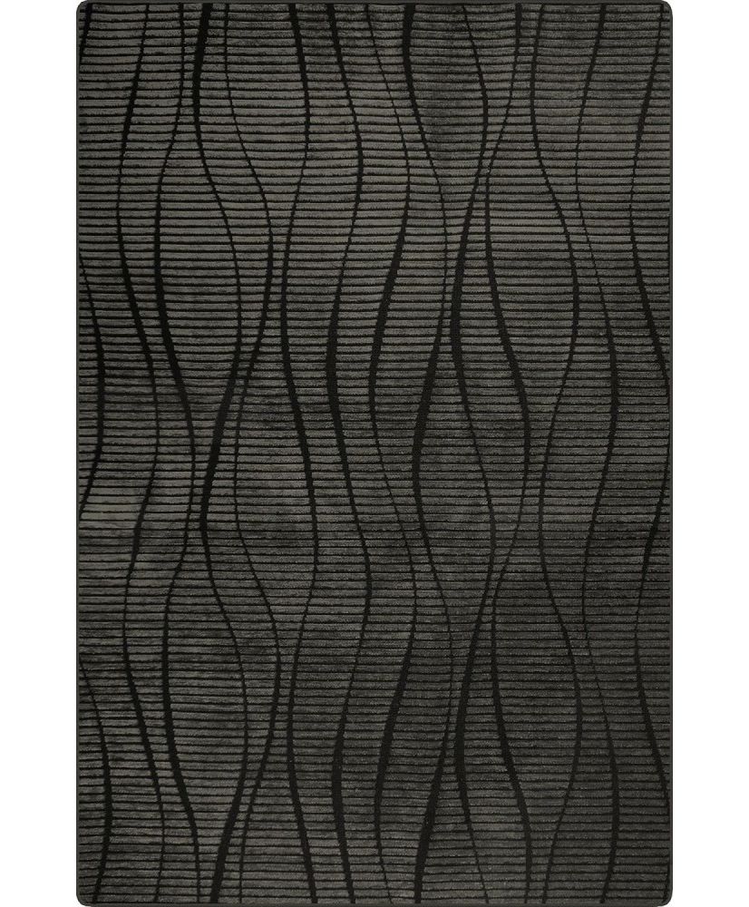 Tapis de couloir VERA Vague 80 x 150 cm - Gris Tapis de couloir VERA Vague 80 x 150 cm - Gris