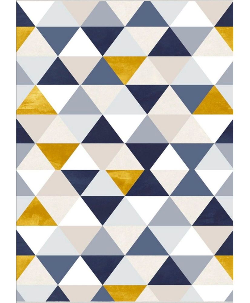 Tapis d'intérieur Triangle 50 x 80 cm - Jaune Tapis d'intérieur Triangle 50 x 80 cm - Jaune