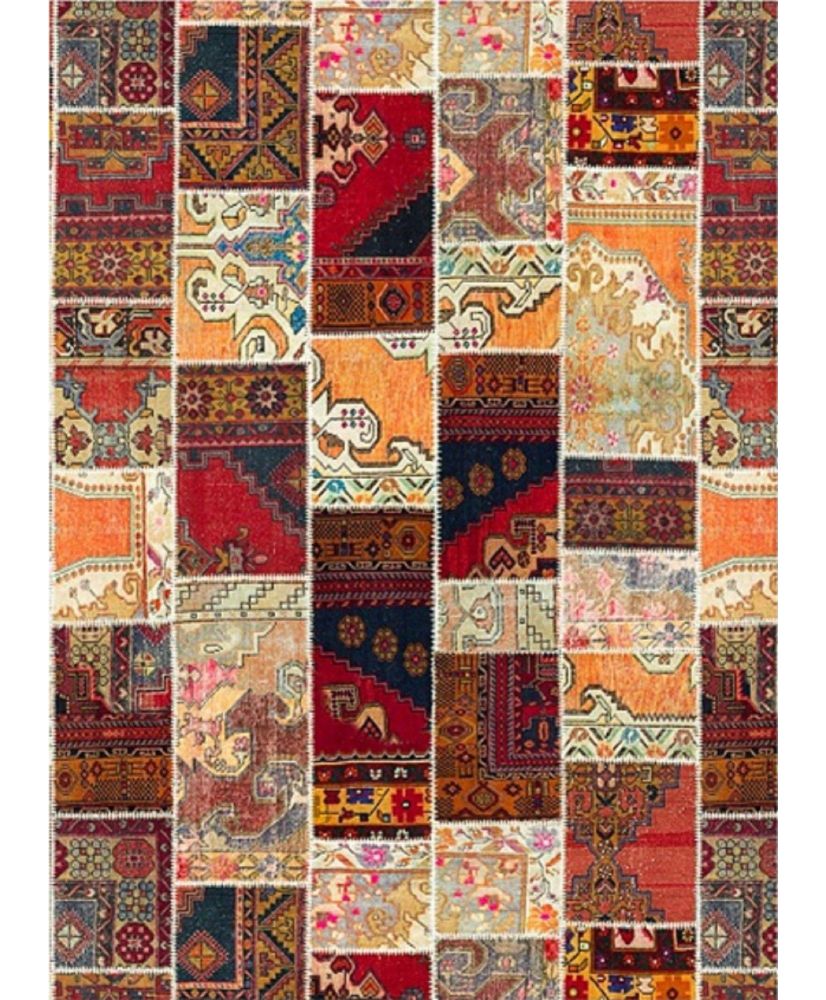 Tapis d'intérieur TETRIS 120 x 180 cm - Marron