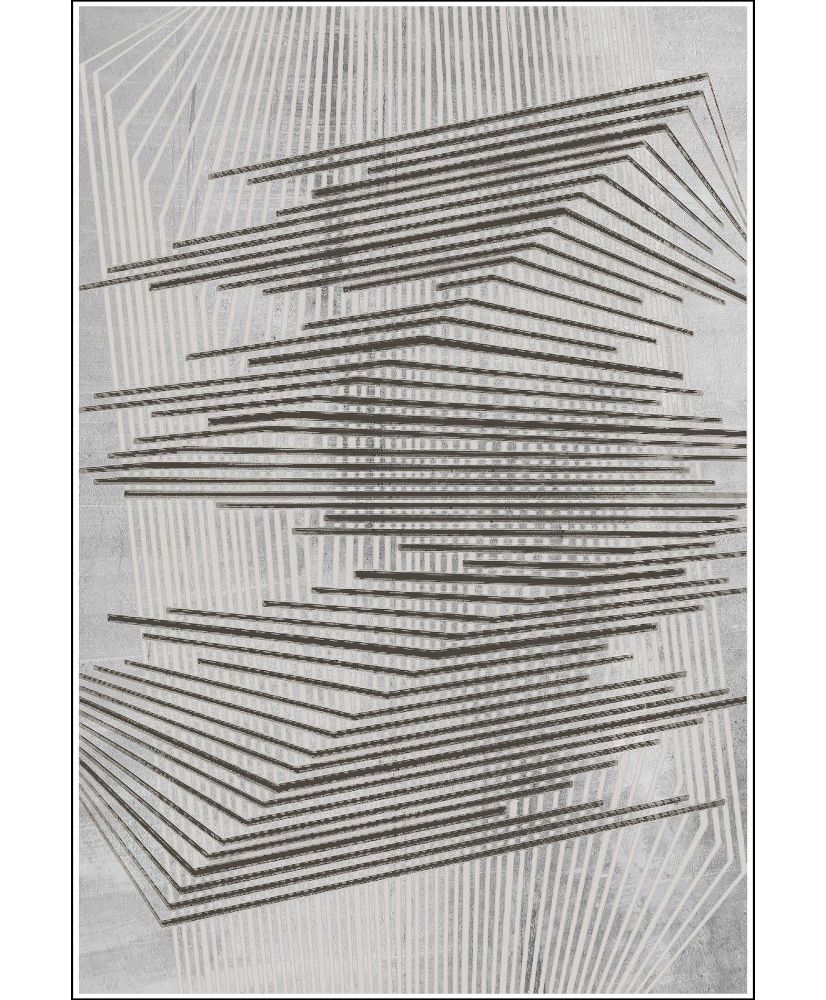 Tapis de salon NOUR 80 x 150 cm - Gris Tapis de salon NOUR 80 x 150 cm - Gris