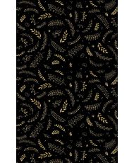Tapis d'intérieur Noël 50 x 80 cm - Noir