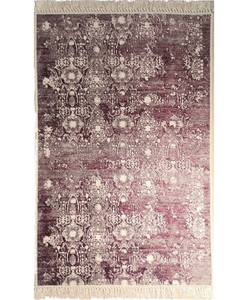 Tapis de salon MEDAILLON 180 x 150 cm - Rouge