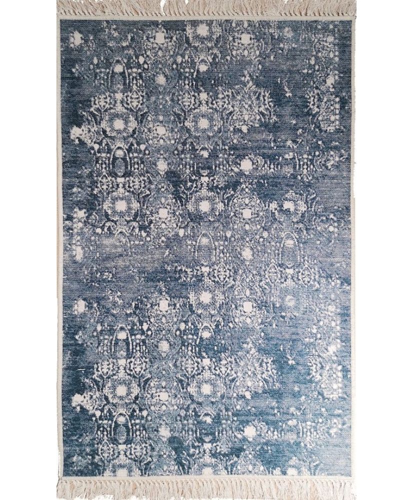 Tapis de salon MEDAILLON 120 x 180 cm - Bleu Tapis de salon MEDAILLON 120 x 180 cm - Bleu