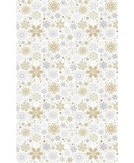 Tapis d'intérieur Noël 70 x 140 cm - Doré