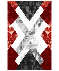 Tapis d'intérieur X 120 x 180 cm - Rouge