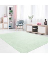 Tapis d'intérieur uni 120 x 180 cm - Vert
