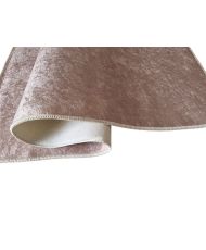 Tapis d'intérieur uni 80 x 150 cm - Beige
