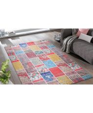 Tapis d'intérieur TETRIS 80 x 150 cm - Bleu