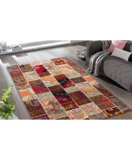 Tapis d'intérieur TETRIS 120 x 180 cm - Marron