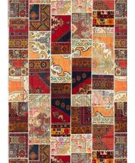 Tapis d'intérieur TETRIS 120 x 180 cm - Marron