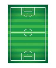 Tapis enfant SOCCER 120 x 160 cm - Vert