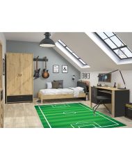 Tapis enfant SOCCER 80 x 150 cm - Vert