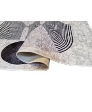 Tapis de salon SEVENTIES 80 x 150 cm - Gris