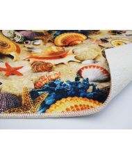 Carpette de bain 50 x 80 cm - Marron