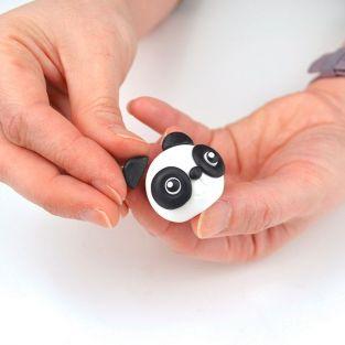 Coffret de modelage FIMO pour enfants - Tao le Panda 6,5 cm