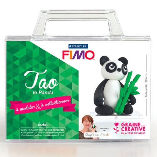 Coffret de modelage FIMO pour enfants - Tao le Panda 6,5 cm Coffret de modelage FIMO pour enfants - Tao le Panda 6,5 cm