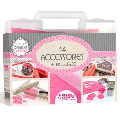 Mallette 14 accessoires de modelage FIMO Mallette 14 accessoires de modelage FIMO