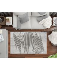 Tapis de salon NOUR 80 x 150 cm - Gris