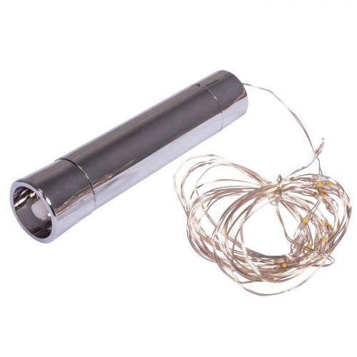 Mini-guirlande lumineuse 20 LEDs avec fil 107 cm Mini-guirlande lumineuse 20 LEDs avec fil 107 cm