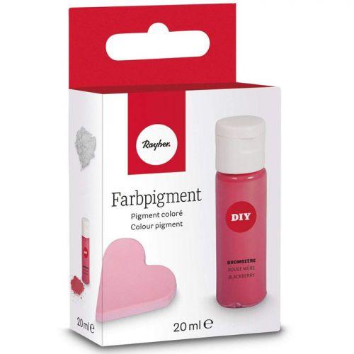 Pigment en poudre 20 ml pour peinture sur céramique - Rouge mûre Pigment en poudre 20 ml pour peinture sur céramique - Rouge mûre
