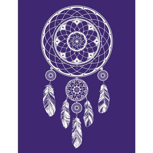 Stencil Dreamcatcher A4 + spatula Stencil Dreamcatcher A4 + spatula