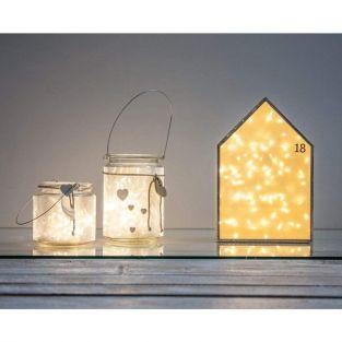 3D effect film with star patterns - 1m x 33 cm