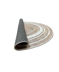 Tapis d'intérieur LEYLIM 90 x 90 cm - Blanc