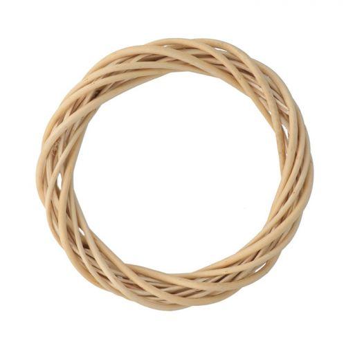 Decorative wicker crown 15 cm