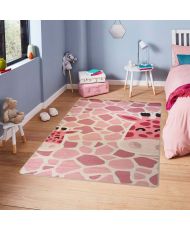 Tapis pour Enfant 120 x 160 cm - Rose
