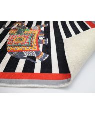 Tapis d'intérieur Gan 60 x 90 cm - Rouge