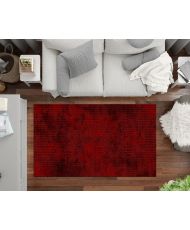 Tapis de salon FISUN 300 x 400 cm - Rouge