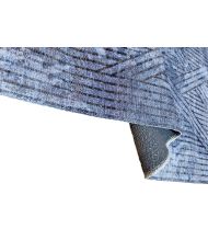 Tapis de salon FISUN 80 x 150 cm - Bleu