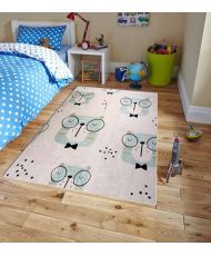 Tapis pour chambre Enfant 80 x 150 cm - Blanc
