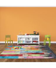 Tapis enfant 80 x 150 cm - Multicolore