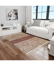 Tapis de salon TINGHIR 300 x 400 cm - Marron