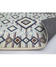 Tapis d'intérieur Berbère 120 x 180 cm - Bleu