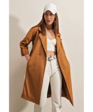 Trench à col taille 42 - Marron