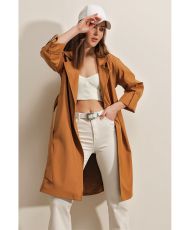 Trench à col taille 42 - Marron